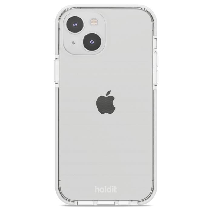 Bild 1, holdit iPhone 14 / 13 Skal Seethru Vit