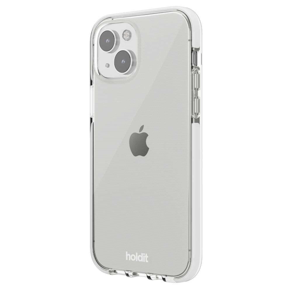 holdit iPhone 14 / 13 Skal Seethru Vit