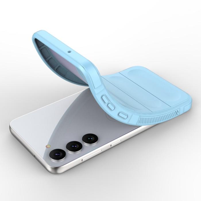 Bild 3, Samsung Galaxy S23 Skal Magic Shield Ljus Blå
