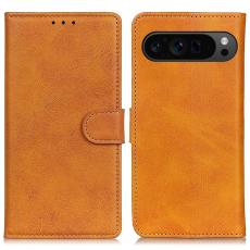 Google Pixel 10 Pro XL/ 9 Pro XL Fodral L&auml;der Brun