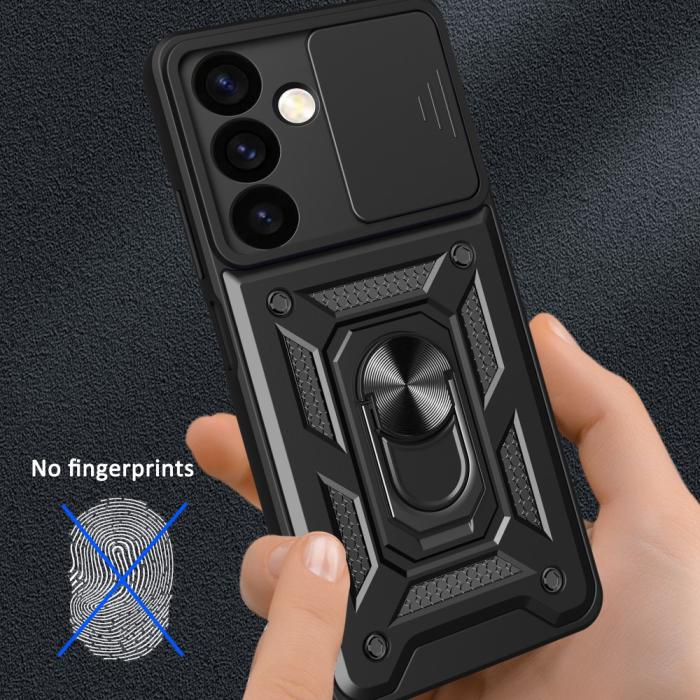 Bild 6, Samsung Galaxy S24 Plus Skal CamShield Hybrid Ring Blå