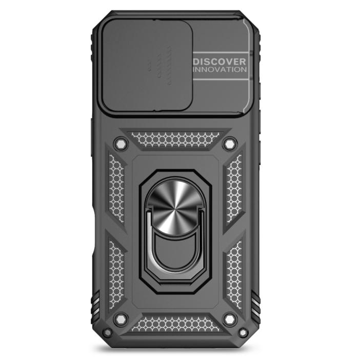 Bild 2, iPhone 16 Pro Skal CamShield Ring Hybrid Svart