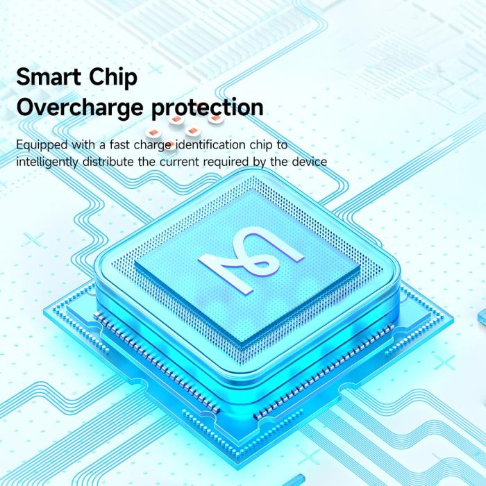 Bild 4, Mcdodo 1.2m 3in1 USB-C Till USB-C 100W/Lightning/Apple Watch