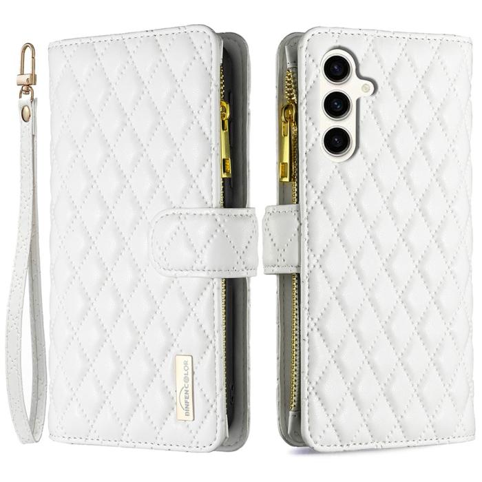 Bild 1, Samsung Galaxy S24 FE Fodral Diamond Multifunktionell Vit