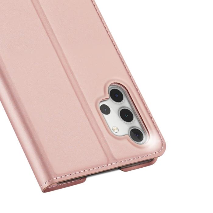 Bild 3, Samsung Galaxy A32 5G - DUX DUCIS Skin Pro Fodral - Roséguld