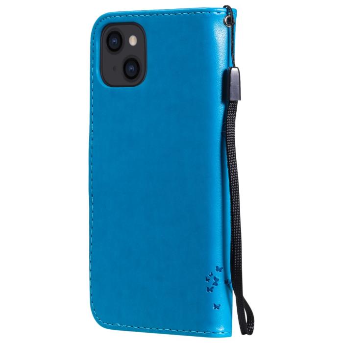 Bild 3, iPhone 13 Mini - Fodral Med Tryck - Blå