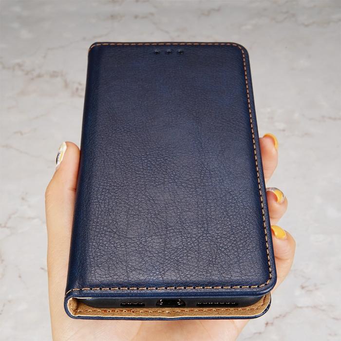 Bild 6, Xiaomi Redmi Note 11 Pro 5G Fodral Vintage Flip Blå