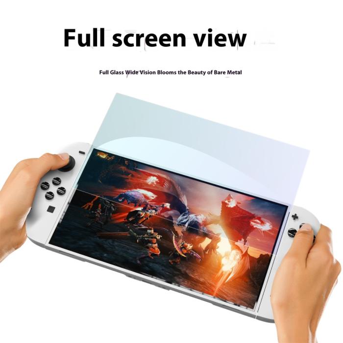 Bild 2, PGTECH 2-PACK Nintendo Switch 2 Skärmskydd Härdat Glas