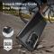 ESR Galaxy S23 Ultra Skal Shock Armor Kickstand Transparent/Svart