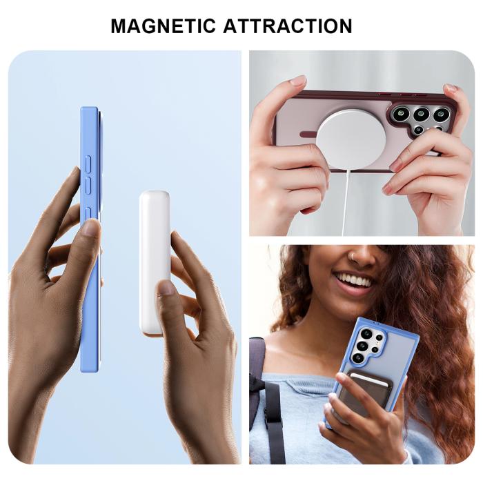 Bild 7, ColorPop Galaxy S24 Ultra Skal CH MagSafe Matt Lila