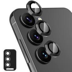 ENKAY Galaxy A57 / A37 5G Linsskydd H&auml;rdat Glas Svart