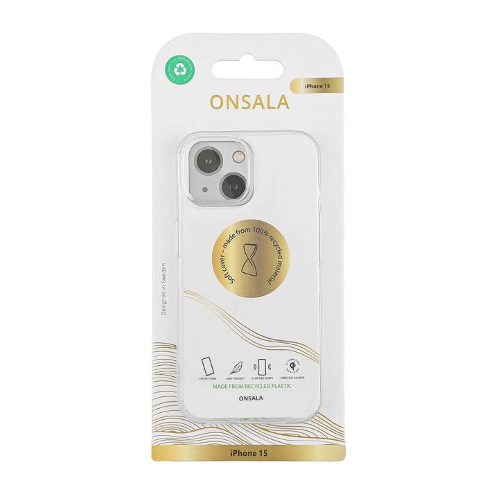 Bild 2, ONSALA iPhone 15 Skal ECO Transparent