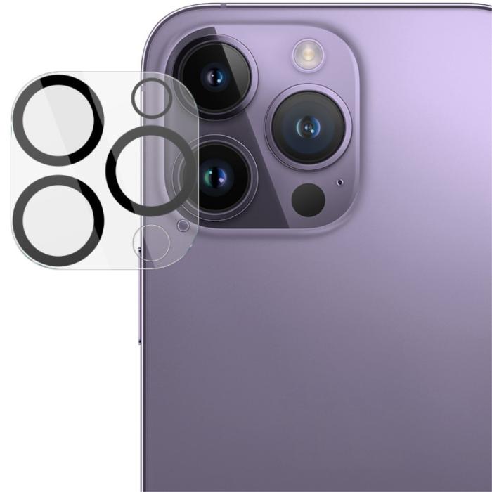 Bild 5, IMAK iPhone 16 Pro/16 Pro Max Linsskydd Härdat Glas