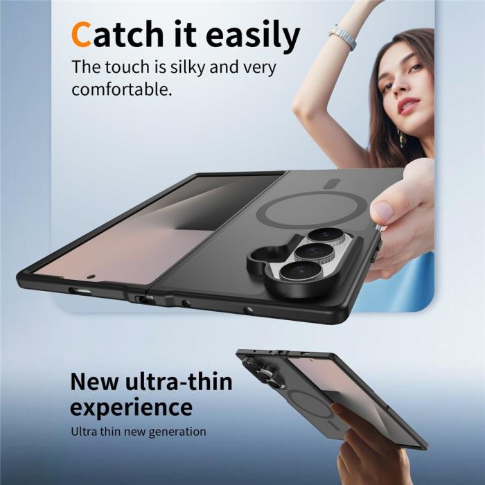 Bild 5, Samsung Galaxy Z Fold 8 Ultra Skal MagSafe TPU Svart