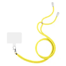 Mobilsnöre / Mobilhalsband / Mobilhållare Gul