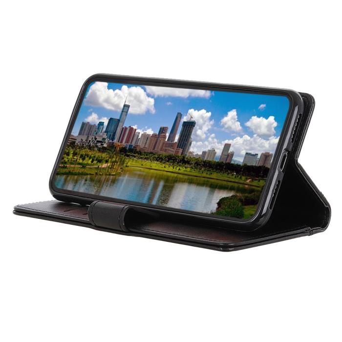 Bild 4, Motorola Moto G200 Fodral Läder Svart