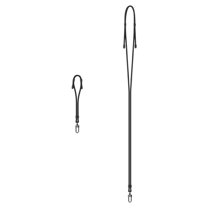 Bild 2, Spigen 2-PACK Universal Strap Set Crossbody & Wrist Svart