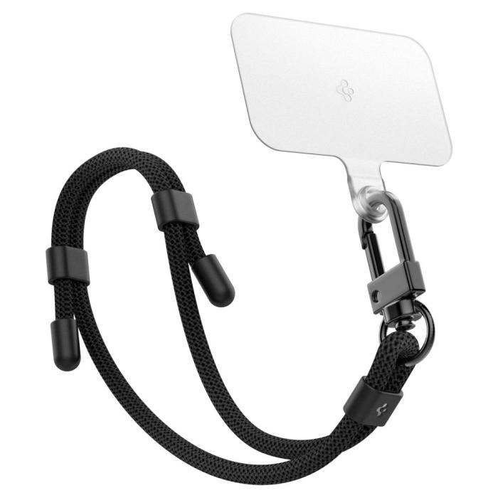 Bild 3, Spigen 2-PACK Universal Strap Set Crossbody & Wrist Svart