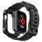 Spigen Apple Watch 7/8 45 mm Skal/Armband Tough Armor Metal Black