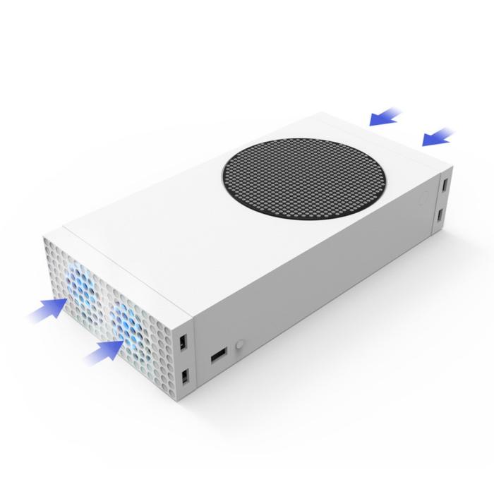 Bild 6, DOBE Xbox S Vertikal Stativ Med Dubbla Kylfläktar