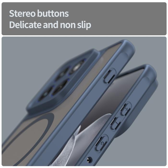 Bild 5, Motorola Edge 70 Skal MagSafe Hybrid Blå