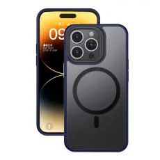 iPhone 15 Pro Max Skal MagSafe Classic Hybrid Bl&aring;