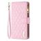 Samsung Galaxy S24 FE Fodral Diamond Multifunktionell Rosa