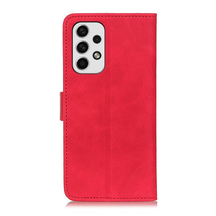 Bild 3, KHAZNEH Samsung Galaxy A23 5G Fodral Retro Läder Röd