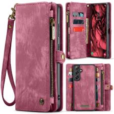CASEME Galaxy S25 2in1 Fodral Multifunktionellt R&ouml;d