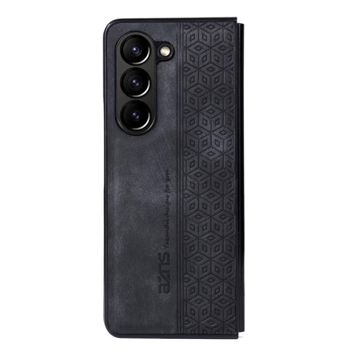 Bild 2, AZNS Galaxy Z Fold 5 Fodral Med Tryck Svart