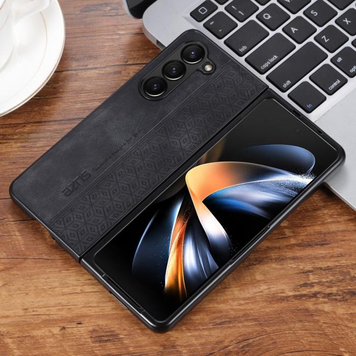 Bild 4, AZNS Galaxy Z Fold 5 Fodral Med Tryck Svart