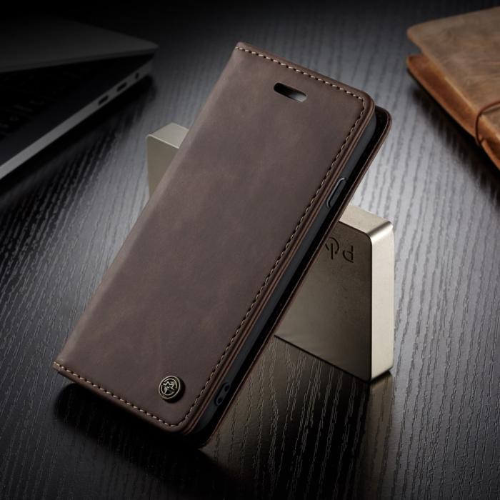 Bild 5, iPhone 7/8/SE (2020/2022) - CASEME Retro Fodral - Brun