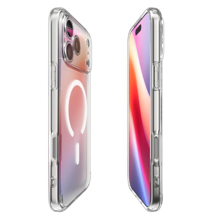 Bild 6, Spigen iPhone 17 Pro Max Skal MagSafe Ultra Hybrid Frostad Vit