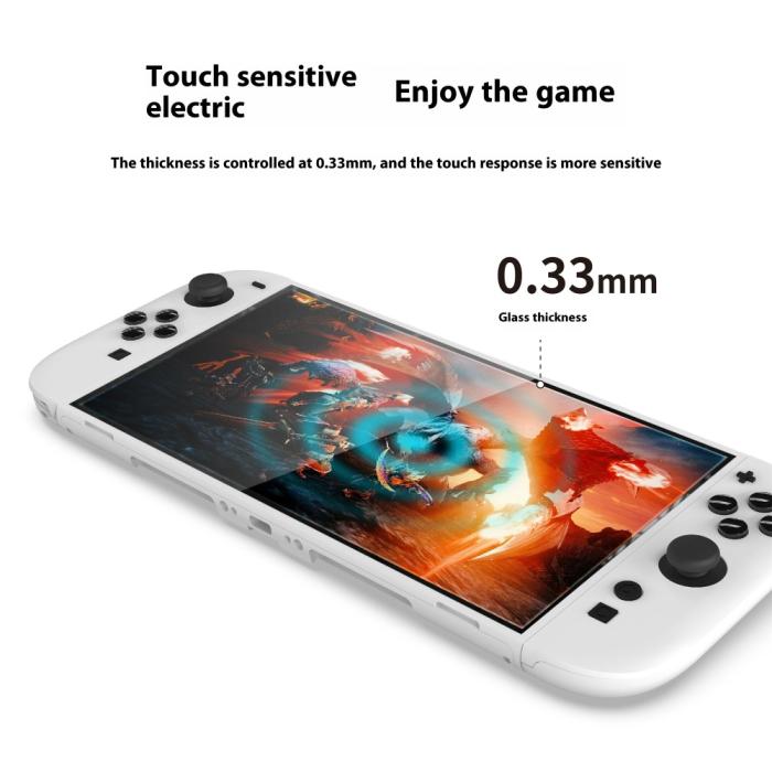 Bild 5, PGTECH 2-PACK Nintendo Switch 2 Skärmskydd Härdat Glas