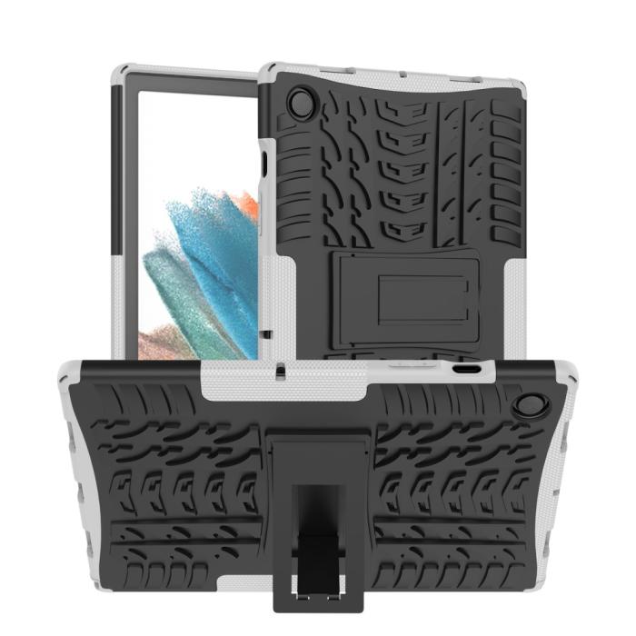 Bild 1, Samsung Galaxy Tab A8 10.5 (2021) Skal Rugged Kickstand Armor Vit