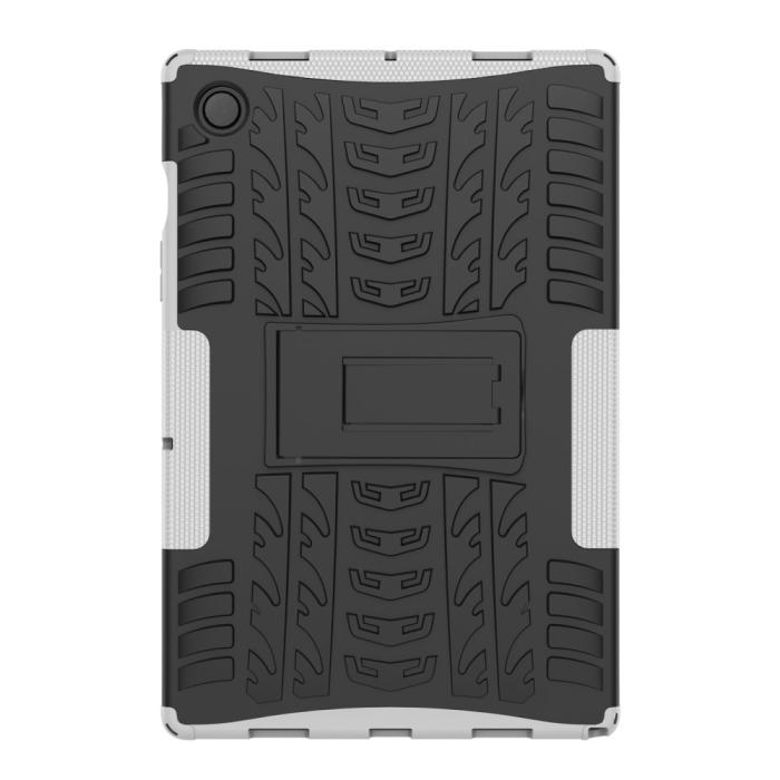 Bild 2, Samsung Galaxy Tab A8 10.5 (2021) Skal Rugged Kickstand Armor Vit
