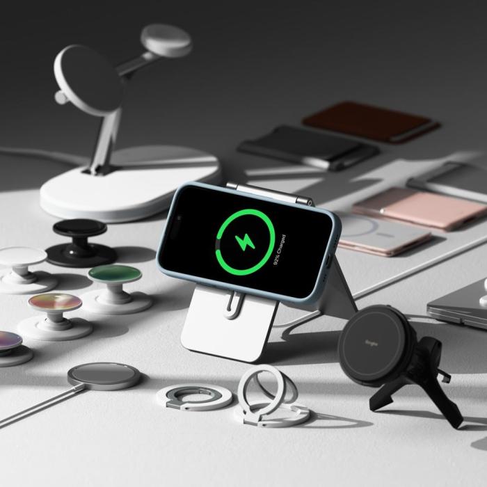 Bild 5, Ringke iPhone 16 Skal MagSafe Silikon Blå