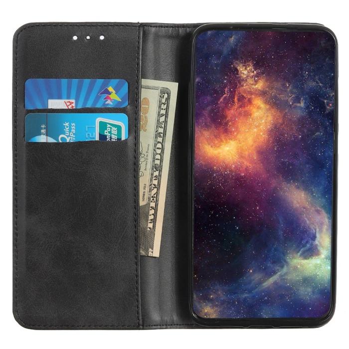 Bild 2, Samsung Galaxy S23 Plus Flip Fodral Split Läder Svart