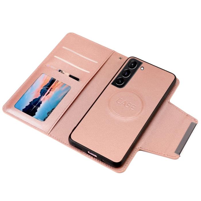 Bild 3, Samsung Galaxy S23 2in1 Magnet Fodral Roséguld