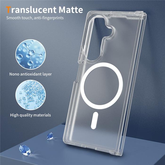 Bild 4, Samsung Galaxy Z Fold 8 Ultra Skal MagSafe TPU Transparent