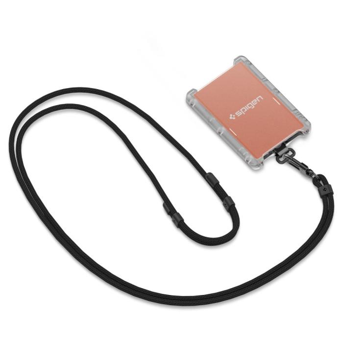 Bild 6, Spigen 2-PACK Universal Strap Set Crossbody & Wrist Svart