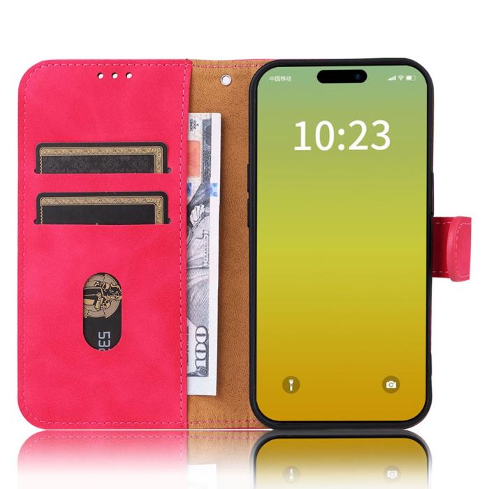 Bild 2, iPhone 15 Plus Fodral Skin Touch Rosa