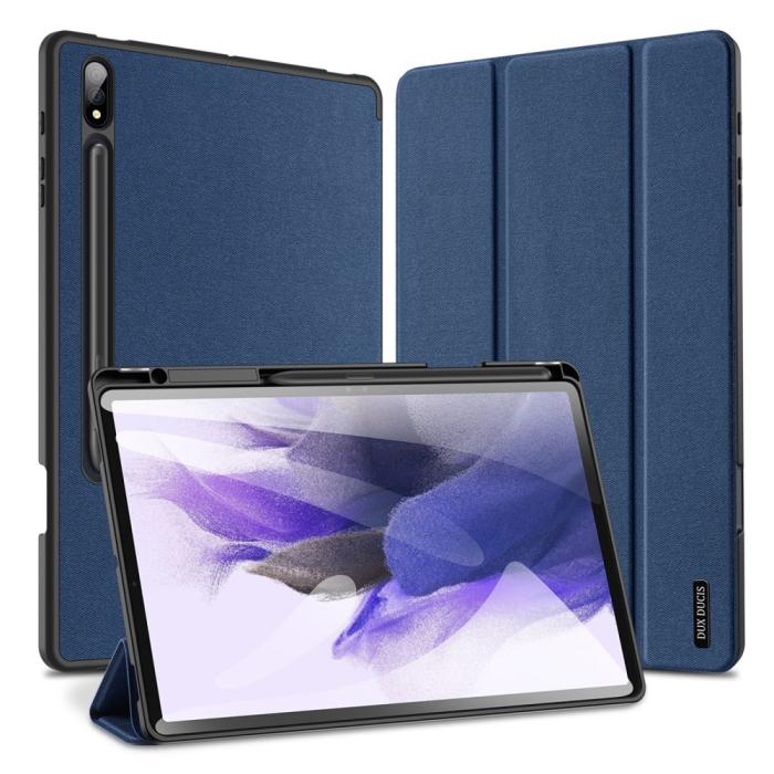 Bild 2, DUX DUCIS Galaxy Tab S9 Plus Fodral DOMO Tri-Fold Blå