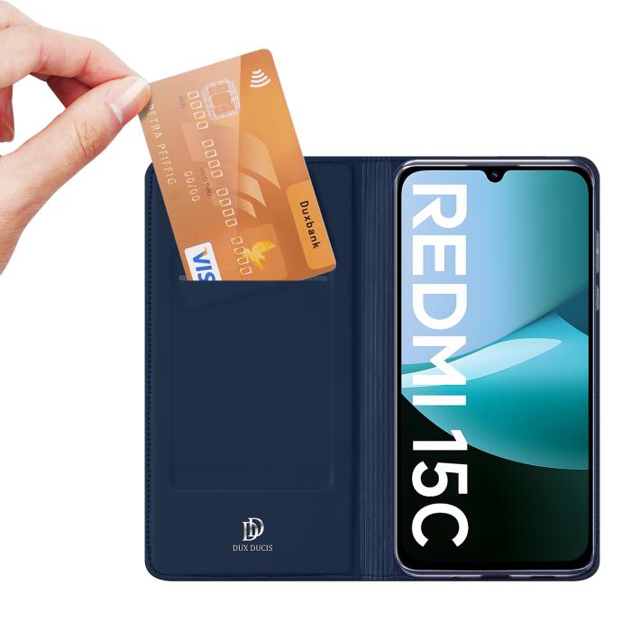 Bild 2, DUX DUCIS Xiaomi Redmi 15C Fodral Skin Pro Blå