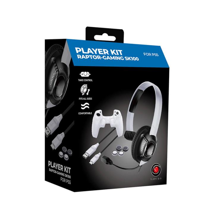 Bild 2, RAPTOR Startkit PlayStation 5 Svart/Vit
