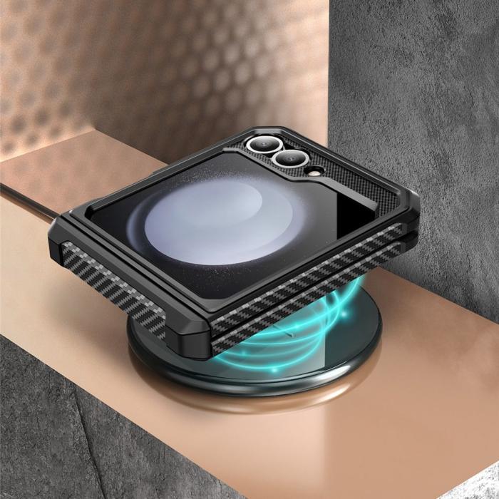 Bild 5, Supcase Galaxy Z Flip 6 Skal Unicorn Beetle Pro Svart