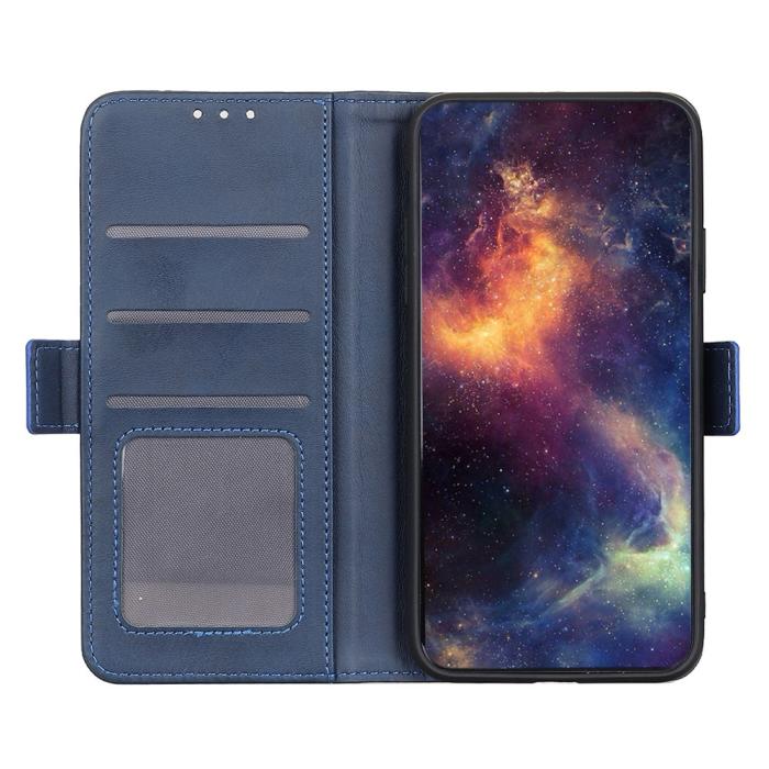 Bild 3, Samsung Galaxy A32 5G - Fodral Med Magnetisk Stängning - Blå