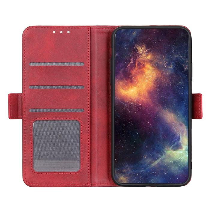 Bild 2, Samsung Galaxy A32 5G - Fodral Med Magnetisk Stängning - Röd
