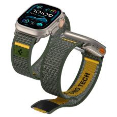 Spigen Apple Watch 42/44/45/46/49 mm Armband Athlex Gr&ouml;n