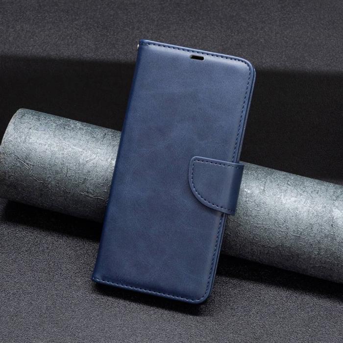 Bild 4, Samsung Galaxy A54 5G Fodral Solid Shark Läder Blå